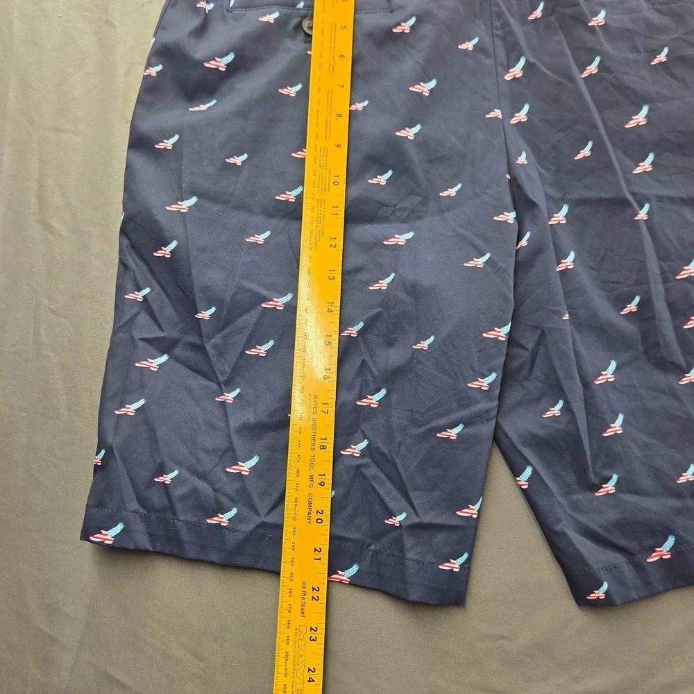 Walter Hagen Perfect 11 Golf Shorts Navy American Eagle Size 38 - Measured 37